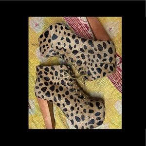 Jeffrey Campbell fur Leopard Lita
